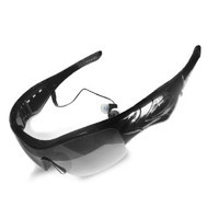 喜越 GLT-07藍牙眼鏡立體聲音樂藍牙耳機車載智能通話眼鏡 黑色